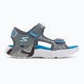 Sandały dziecięce SKECHERS S-Lights Creature Splash charcoal/blue 2