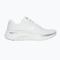 Buty damskie SKECHERS Arch Fit 2.0 Glow The Distance white/silver 9