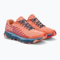 Buty do biegania damskie HOKA Torrent 3 papaya/real teal 5