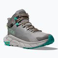 Buty turystyczne męskie HOKA Trail Code GTX galactic grey/electric aqua 8