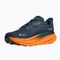 Buty do biegania męskie HOKA 9 GTX stormy skies/orange zest 4