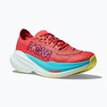 Buty do biegania damskie HOKA Mach X 2 grapefruit/electric coral 9