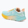 Buty do biegania damskie HOKA Clifton 10 blue spark/white 3