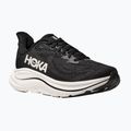 Buty do biegania damskie HOKA Clifton 10 Wide black/white