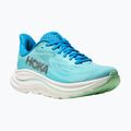 Buty do biegania damskie HOKA Clifton 10 Wide skyward blue/cielo blue 8