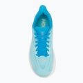 Buty do biegania damskie HOKA Clifton 10 Wide skyward blue/cielo blue 5