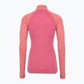 Bluza termoaktywna damska Smartwool Classic Thermal Merino Base Layer 1/4 Zip Boxed garden pink digi snow 4