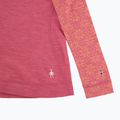 Bluza termoaktywna damska Smartwool Classic Thermal Merino Base Layer 1/4 Zip Boxed garden pink digi snow 5