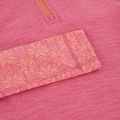Bluza termoaktywna damska Smartwool Classic Thermal Merino Base Layer 1/4 Zip Boxed garden pink digi snow 6