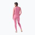 Bluza termoaktywna damska Smartwool Classic Thermal Merino Base Layer 1/4 Zip Boxed garden pink digi snow 2