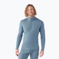 Bluza termoaktywna męska Smartwool Classic Thermal Merino Base Layer 1/4 Zip Boxed pewter blue h