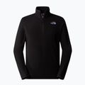 Bluza męska The North Face 100 Glacier 1/4 Zip black/npf 4