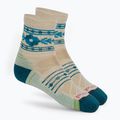 Skarpety damskie Smartwool Hike Light Cushion Retro Floral Mid Crew moonbeam
