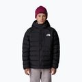 Kurtka ocieplana dziecięca The North Face Reversible Perrito black/smoked pearl