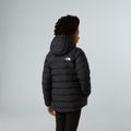Kurtka ocieplana dziecięca The North Face Reversible Perrito Hooded black/smoked pearl 3