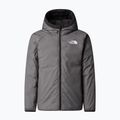 Kurtka ocieplana dziecięca The North Face Reversible Perrito Hooded black/smoked pearl 8