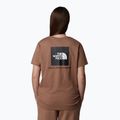 Koszulka damska The North Face Box Nse Relaxed Tee latte/tnf white 3