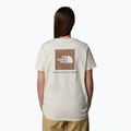 Koszulka damska The North Face Box Nse Relaxed Tee white dune/latt 3