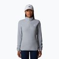 Bluza damska The North Face 100 Glacier 1/4 Zip tnf light grey