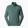 Bluza męska The North Face 100 Glacier 1/4 Zip medium duck green