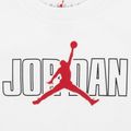 Komplet dziecięcy Nike Jordan Stacked Mixed gym red 3