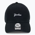 Czapka z daszkiem 47 Brand MLB New York Yankees Base Runner Script CLEAN UP black 2