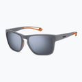 Okulary przeciwsłoneczne męskie Polaroid PLD 7052/S matte grey/silver mirror polarized high contrast 2