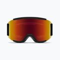 Gogle narciarskie Smith Squad black/chromapop pro photochromic red mirror 2