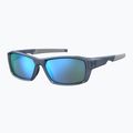 Okulary przeciwsłoneczne męskie Under Armour Fanatical S3 grey blue/blue multilayer 2