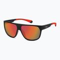 Okulary przeciwsłoneczne męskie Polaroid PLD 7053/S matte black red/red multilayer polarized 2