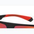 Okulary przeciwsłoneczne męskie Polaroid PLD 7053/S matte black red/red multilayer polarized 7