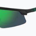 Okulary przeciwsłoneczne męskie Polaroid PLD 7056/CI/S matte black green/greygreen mirror polarized 5