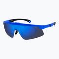 Okulary przeciwsłoneczne męskie Polaroid PLD 7056/CI/S matt blue/blue mirror polarized 2