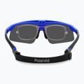 Okulary przeciwsłoneczne męskie Polaroid PLD 7056/CI/S matt blue/blue mirror polarized 4