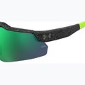 Okulary przeciwsłoneczne dziecięce Under Armour Levelup Jr S3 pattern black white/green multilayer 7