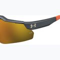 Okulary przeciwsłoneczne dziecięce Under Armour Levelup Jr S3 metalized grey/gold mirror 7