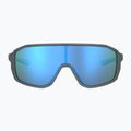 Okulary przeciwsłoneczne dziecięce Under Armour Gameday Jr S3 metalized grey/blue multilayer 3