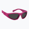 Okulary przeciwsłoneczne Polaroid PLD 2165/S matte fuchsia/grey polarized