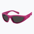 Okulary przeciwsłoneczne Polaroid PLD 2165/S matte fuchsia/grey polarized 2