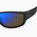 Okulary przeciwsłoneczne męskie Polaroid PLD 2166/S matte black blue/blue mirror polarized 8