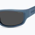 Okulary przeciwsłoneczne męskie Polaroid PLD 2166/S matte blue/grey polarized 7