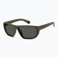 Okulary przeciwsłoneczne męskie Polaroid PLD 7057/S matte green/grey polarized 2