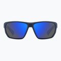 Okulary przeciwsłoneczne męskie Polaroid PLD 7057/S matte blue/blue mirror polarized 3
