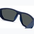 Okulary przeciwsłoneczne męskie Polaroid PLD 7057/S matte blue/blue mirror polarized 7