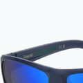 Okulary przeciwsłoneczne męskie Polaroid PLD 7057/S matte blue/blue mirror polarized 8