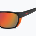 Okulary przeciwsłoneczne męskie Polaroid PLD 7057/S matte black orange/red multilayer polarized 7