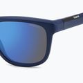 Okulary przeciwsłoneczne Polaroid PLD 2163/S matte blue/blue mirror polarized 6
