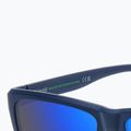 Okulary przeciwsłoneczne męskie Polaroid PLD 2164/S matte blue/blue mirror polarized 7