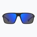 Okulary przeciwsłoneczne męskie Polaroid PLD 7058/S matte black blue/blue mirror polarized hc 3