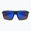 Okulary przeciwsłoneczne męskie Polaroid PLD 7058/S matte black blue/blue mirror polarized hc 4